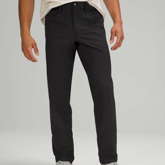 Lululemon ABC Pant Classic 33" Warpstreme Black Pants - Picture 2 of 11